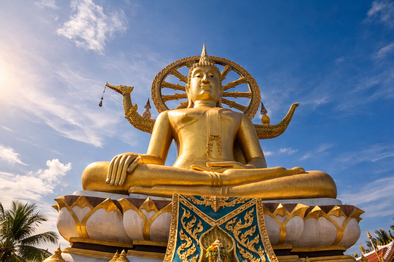 Big Buddha statue detail (no crowds)